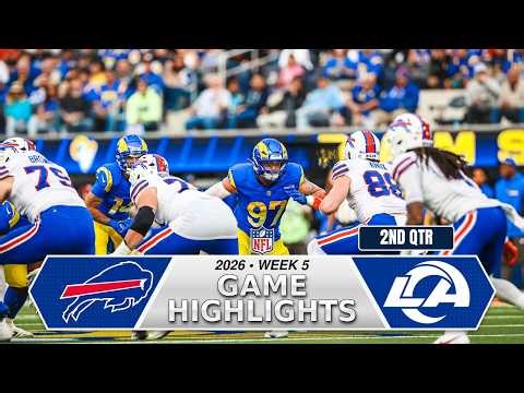 Los Angeles Rams vs Buffalo Bills MNF Game Highlights 2nd-Qtr | Oct 12, 2026 NFL Week 5