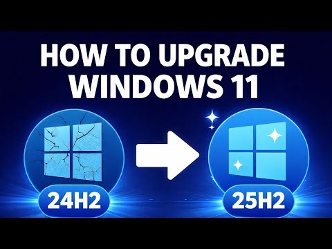 Upgrade Windows 11 24H2 to 25H2 on ANY PC (Unsupported Hardware Fix 2026)
