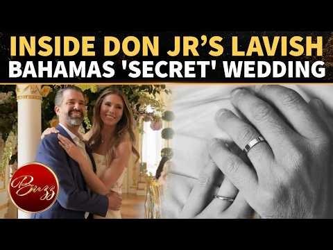 Unseen Don Jr & Bettina’s Ultra-Luxury Bahamas Wedding As Tiffany Reveals Family Moments | WATCH