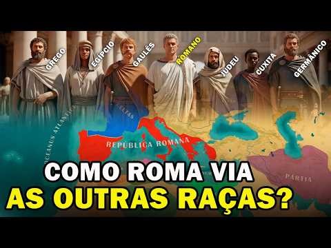 How did the Romans view other peoples of the ancient world?