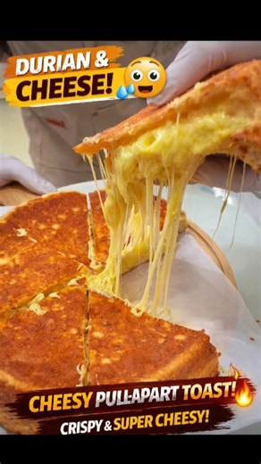 Cheese Explosion 🤯 You Won’t Believe The Ending! #foodshorts #streetfood #viralfood