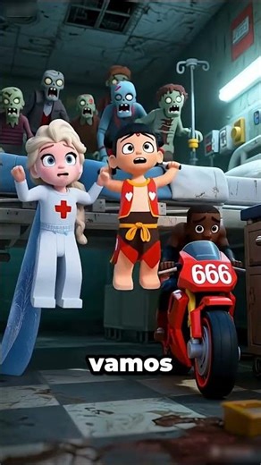 ¡Corre! El Zombi Nos Persigue 😱 #shortvideo