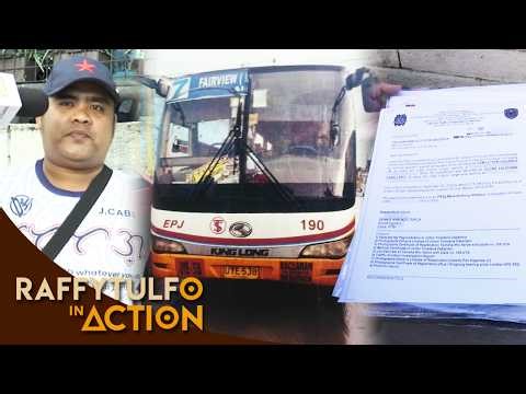 BUS COMPANY AT DRIVER NA NAKABANGGA KAY KUYA, NAKASUHAN NA!