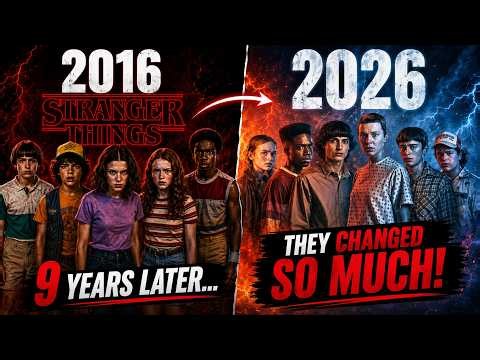 🔥 Stranger Things Cast: Then vs Now (2016–2026) | Shocking Transformations!