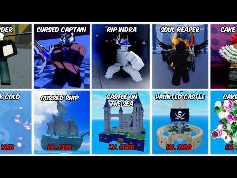 ULTIMATE Blox Fruits Every Single BOSSES & RAID BOSSES Ranked By Their Lvl!!