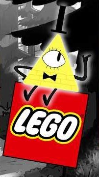 Lego BILL CIPHER! (Gravity Falls) #lego #disney