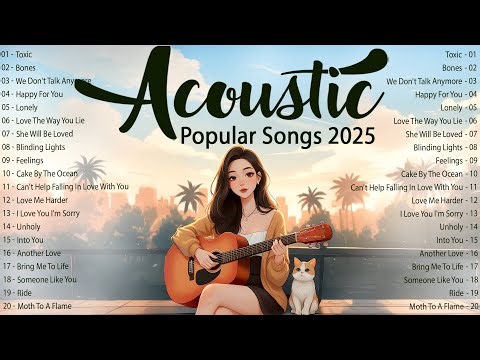Trending Now English Songs with Lyrics 2025 ✨ Popular Acoustic Songs Playlist