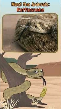 Why Does a Rattlesnake Rattle Its Tail? | #shorts | Meet the Animals
