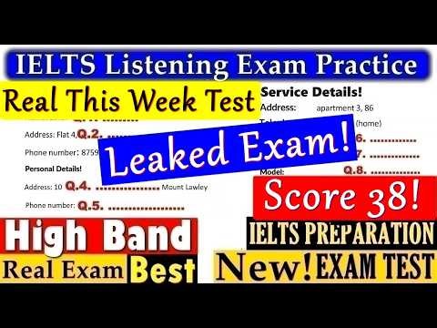 IELTS LISTENING PRACTICE TEST 2026 WITH ANSWERS | 13.04.2026