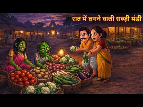 रात में लगने वाली सब्ज़ी मंडी | Bhooto Ki Sabzi Mandi | Horror Stories | Stories | Chudail Ki Kahani