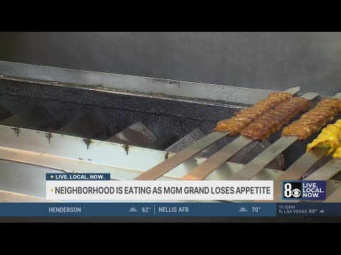 Las Vegas buffet wins over neighborhood as MGM Grand loses appetite