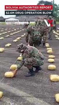 Bolivia Seizes 1.1 Tonnes Of Drugs In Major Anti-narcotics Operation In Cochabamba | VERTEX