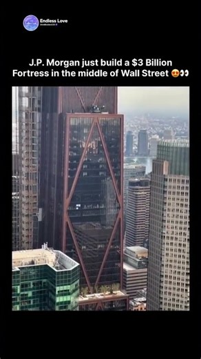 J.P. Morgan just build a $3 Billion Fortress in the middle of Wall Street 😍👀