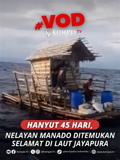 Kisah dramatis dialami oleh Karles Rompas, seorang nelayan asal Manado, Sulawesi Utara. Ia berhasil diselamatkan setelah terombang-ambing seorang diri di tengah Samudra Pasifik selama 45 hari. Karles ditemukan oleh nelayan asal Jayapura di perairan utara Jayapura pada Senin (15/12/2025) pagi sekitar pukul 06.00 WIT. Saat ditemukan, posisi rakit Karles berada di perairan Jayapura sekitar 114 mil laut dari Kota Jayapura, Papua. Karles yang ditemui menjelaskan, insiden nahas itu bermula ketika ia b