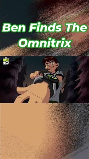 Ben Uses The Omnitrix For The First Time ~ Ben 10 #shorts #ben10