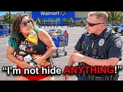 When Cops Surprise Dumb Shoplifters In The Act, Think They Had The Perfect Plan..