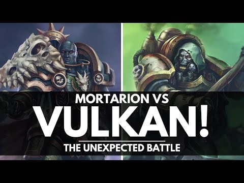 VULKAN FACES MORTARION! THE UNEXPECTED DUEL!