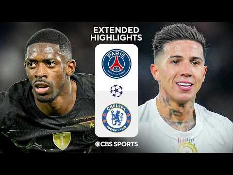 PSG vs. Chelsea: Extended Highlights | UCL Round of 16 - Leg 1 | CBS Sports Golazo