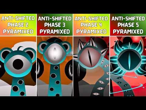 Incredibox Sprunki Anti-Shifted but Pyramixed – Evolution from Phase 2 to Phase 5