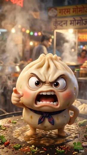 टाइटल 3: 😂 गुस्सैल मोमोज की मजेदार बातें! | 3D Cartoon #Shorts