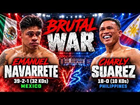 BRUTAL WAR That Shocked The World | Emanuel Navarrete vs Charly Suarez