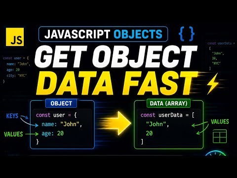 JavaScript Object.entries() and Object.values() Tutorial: ES8 Guide (2026)