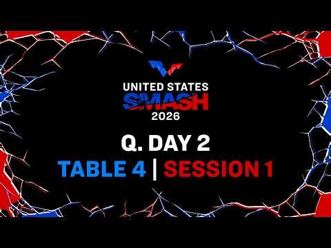 LIVE! | T4 | Q Day 2 | United States Smash 2026 | Session 1