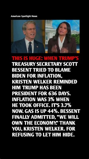 KRISTEN WELKER EXPOSES TRUMP'S ECONOMIC PROBLEM!