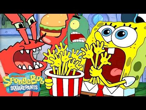 SpongeBob's Most CHAOTIC Moments Ever from Classic Episodes! | SpongeBob