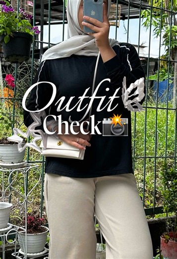 Outfit simpel check📸🫶🏻 #outfitsimpel #ootd #outfitinspo #longsleeve #fyp