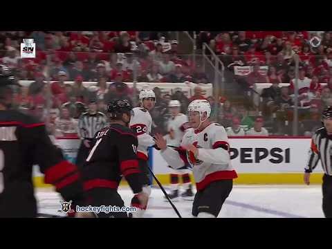 Brady Tkachuk vs Jordan Staal | Apr 18, 2026 |Ottawa Senators at Carolina Hurricanes