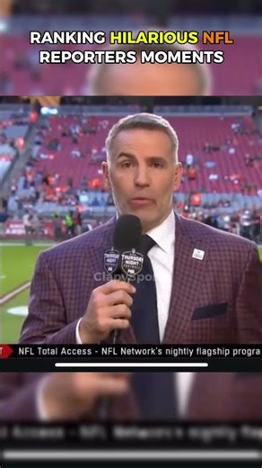 Hilarious NFL Reporters Moments Ranked