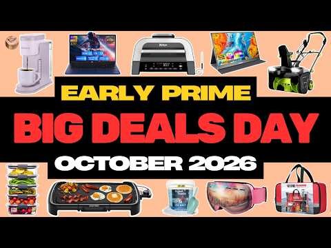 32 Early October Amazon Prime Big Deal Days 2026 Deals ( Better Than Last Year ) | 365 Days Smile