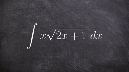 How to use u substitution to find the indifinite integral