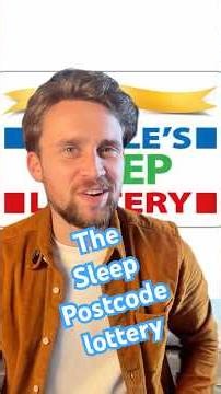 The Sleep Postcode Lottery 📍 #sleep #learnonyoutube #publichealth