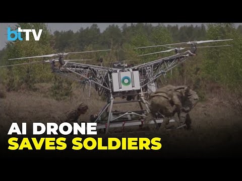NATO Tests AI Drone For Battlefield Rescue | Future Of Military Warfare