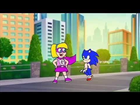 Sonic vs Gretel Grant Gomes Fight Animation re-uploaded 