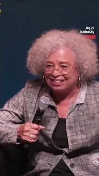 Angela Davis invokes Palestinian and Latin American women in call for global liberation