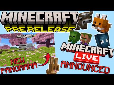 Minecraft LIVE Announced + New Panaroma | Tiny Takeover | Minecraft Java 26.1 Pre Release Full Recap