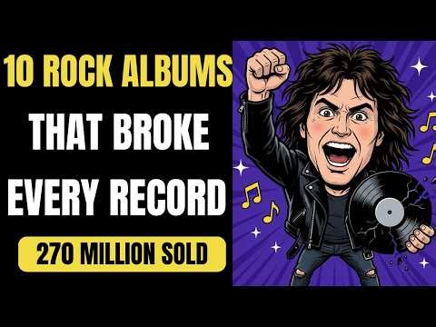 The 10 Biggest Rock Albums That Outsold Everything in the 1980s