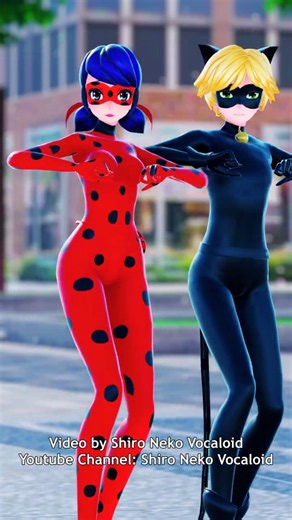 MMD NO BATIDAO (Ladybug x Chat Noir) #miraculousladybug #ladybug
