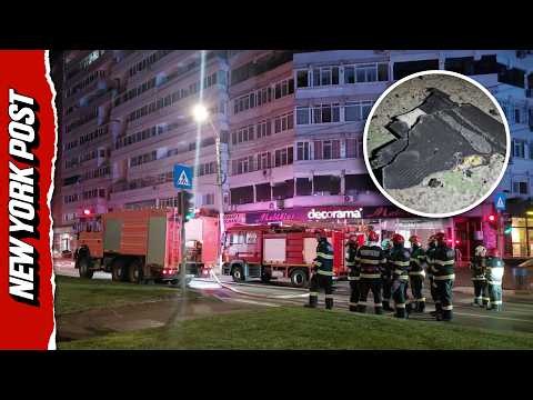 Russian Drone Hits Apartment Block in Romania During Attack on Ukraine