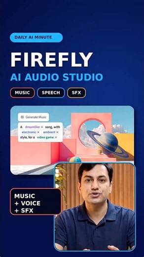 Adobe Firefly Is Now a Full AI Audio Studio #ai