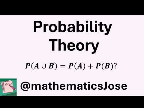 Probabilities, Events, Sample Spaces. Definition, axioms, and properties.