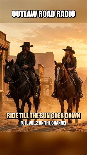 Ride Till the Sun Goes Down 🤠 Outlaw Country #shorts #countrymusic #outlawcountry #westernmusic