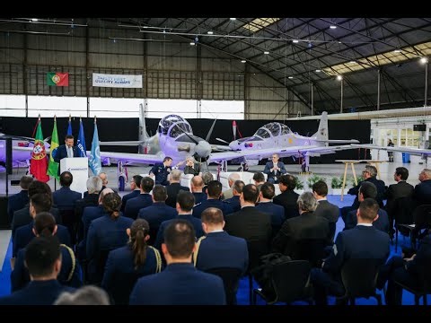 Delivery ceremony: first five Embraer A-29N Super Tucanos to the Portuguese Air Force