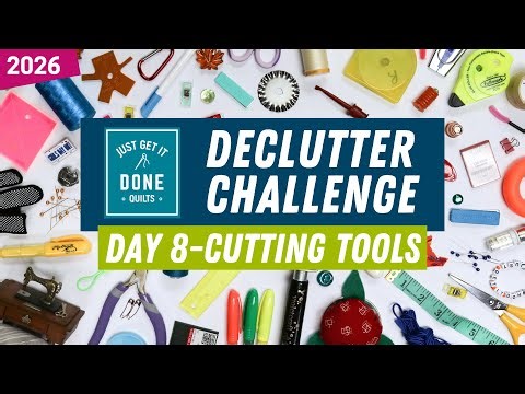 🧹🗑🧽 Day 8-Tools with Purpose - Scissors & Cutters - 2026 Declutter Challenge
