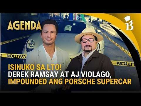 Derek Ramsay at AJ Violago, isinuko sa LTO ang Porsche 918 Spyder supercar na may pekeng plaka