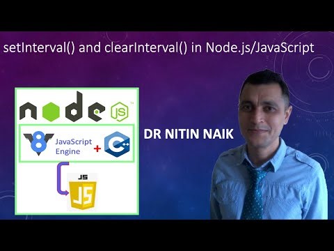 11. setInterval() and clearInterval() in Node.js/JavaScript