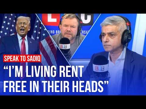 Sadiq Khan escalates his feud with Donald Trump | LBC